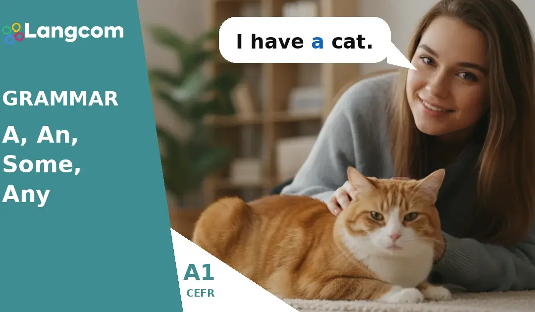 Understanding ‘A’, ‘An’, ‘Some’, and ‘Any’ in English (A1 Grammar)