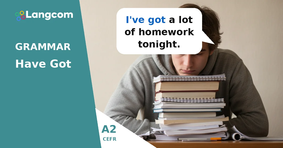 Master Have Got: A2 English Grammar for Possession Master Have Got: A2 English Grammar for Possession — A2 English grammar lesson by Langcom